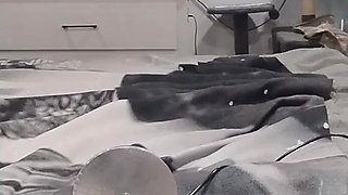 POV View of Behind My Fucking Machine Stretching My Pussy