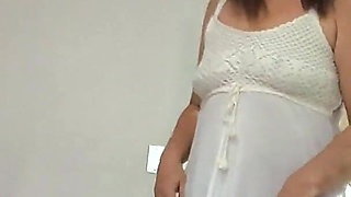 Big Butt Granny Loves Her New Dress