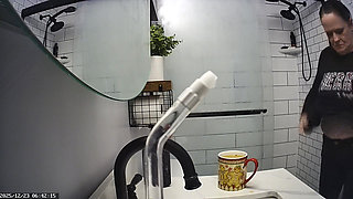 Mrs. Joanne Tanner a Real Public Schoolteacher with Big Natural Tits Exposing Herself in the Shower 12-23-2025