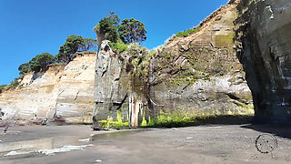 Shimmering Sands, A Breathtaking Waterfall And A Mind-Blowing Orgasm!