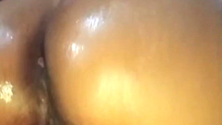 Sri Lankan GF Playing Big Brinjal