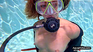 Scuba Stripping for Pleasure