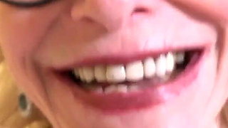 Auntjudys - Your Skinny Mature GILF Landlady Granny Jacy Finds Your Panty Stash