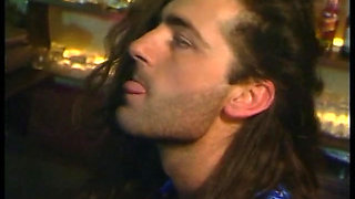 Dirty maid in a bar needs a cock for her pussy and ass hole!