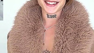 Alma Is a Beautiful and Tall Redhead Who Loves to Swallow Cum!