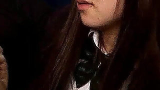 Japan Teen gives a Hot Blowjob to a Stranger at a Party until he Cums