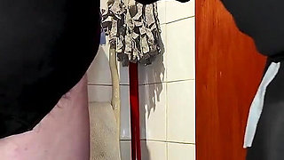 My Wife's Panties. Huge Cum in Her Panties