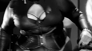 Sissy Caned by Two Cruel Mistresses