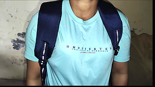 Collage Girl Caught Smoking Cigarettes, to Have Sex and Released