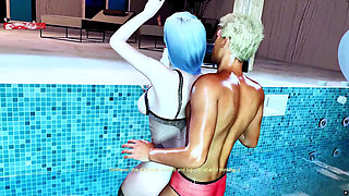 Virtual Reality Temptation: Curves Divine - 3D Animation Hentai