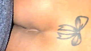 The Guy Behind the Gloryhole Couldn't Handle It, I Had to Ask My Husband to Make Me Cum