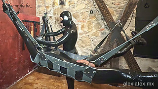 Dungeon Swing Pleasure T1, Gloomy's Sensual Foreplay - Alex Latex