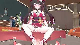 Honkai Star Rail - Sparkle X Caelus Passionate Sex - 3D Hentai Animation
