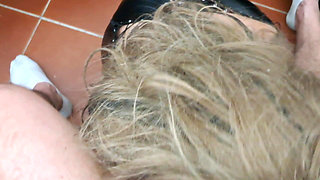 Perfect MILF Blowjob with Cumshot in Mouth POV