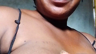 Sweet and Fresh Breast to Suck, Horny Ebony Wifey Looking for a Dark Monster Cock to Bang Her