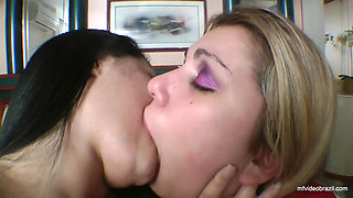 Kiss Me Deep and Hard - Top Lesbian Kissing Domiantion