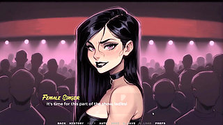 My New Girlfriend Taboo Hentai Game Ep. 41 BDSM Spanking with My Goth GF!
