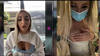 Mv397  2 GIRLs  SAME PLACE AND TIME  LAVATORY 2: Blonde, Xhamster  Public Porn
