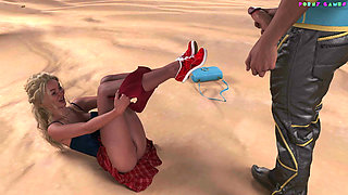Paradise City by Twisted Arch - Beach Gangbang with Strangers, Overused Wife Filled with Cum to the Brim 9