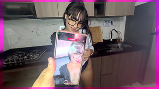 He Pretends to Be a Photographer to Fuck My Tight Pussy While We Were Home Alone