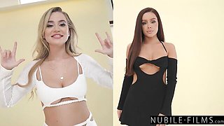 Cool Vanna Bardot and Alex Mack at big tits dirt