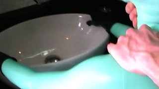 Sex video with porn latex scenes and very hot blowjob