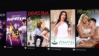 Girlsway - mischievous Gia Derza turns up thermostat so bff Nia Nacci strips nude during vid