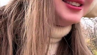 OOPSIE! Cute teen Caught spreading her pussy to pee. So She