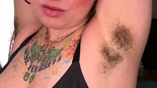 Hot smoking amateur redhead babe Whitney masturbates
