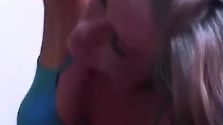 Strapon Fuck Hard Lesbian of Two Hot Babes