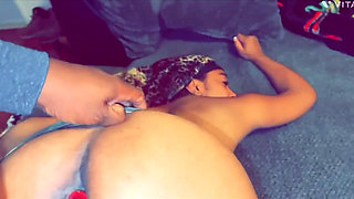 Doggystyle Backshot Blow Bubbles in My Ass