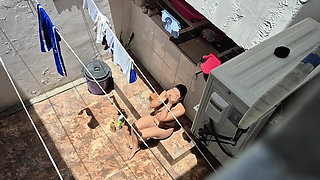 My Neighbor Almost Caught Me Recording Her; I Masturbated Until I Think She Saw Me