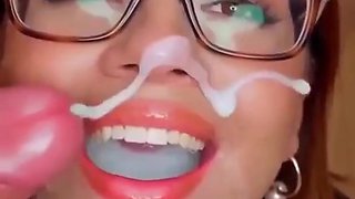 Buxomy JenKowski mass ejaculation cumslut