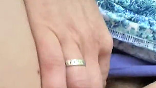 Stepmom Plays with Her Smelly Pussy at the Back of the Bus, Then Sniffs and Sucks Her Stinky Fingers!