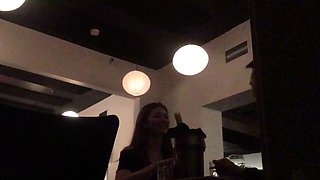 Emo teen Becka solo webcam masturbation