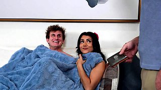 My cousin twerking on top of me