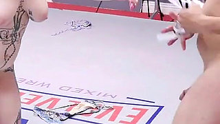 Kaiia Eve Vs Shawn Fox Mixed Wrestling