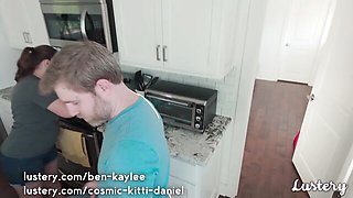 Hot Babe Shared Sloppy Blowjob Then Double Ride
