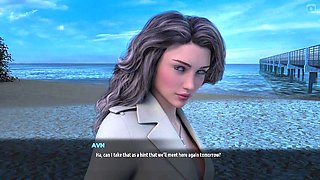 Breeze Of Passion 09 - Sizzling Dark-haired Cougar Gets Boned HardAt The Beach