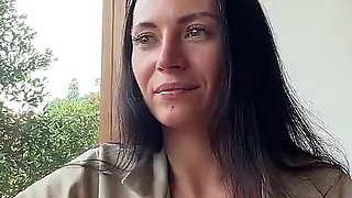 Working on Laptop, Boobs Flashing in Public Co-working Space