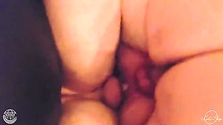 Nyagarah Squirt Takes Two Cocks in Her First Threesome and Double Penetration