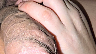 Step mom handjob step son dick a Sunday morning