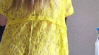 Cleaning the Table Without Underwear