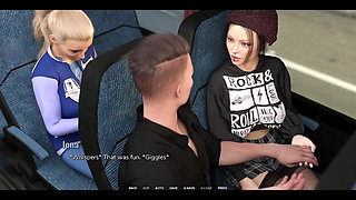 Taboo University - Hot Emo Girl Snacks All My Juicy Cum in a Bus