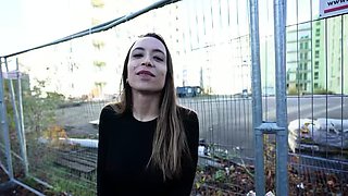 GERMAN SCOUT - Latina Teen Priscila Belini with perfect Tits