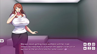 My Housewife Gemma Enjoying Her First Lesbian Experience with Goothic Girl Satin by Licking Pussy - Cuckold Husband Watching