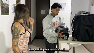 The Delivery Guy Didn't Expect to End up in a Delicious Threesome.