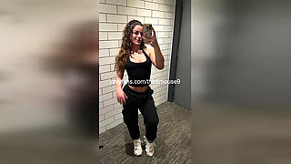 18-Year-Old Student Leaks Pussy During Online Yoga Class Oops!