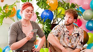 Amateur sex party, cards, card games