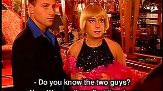 Gay strippers banging hard in the night club